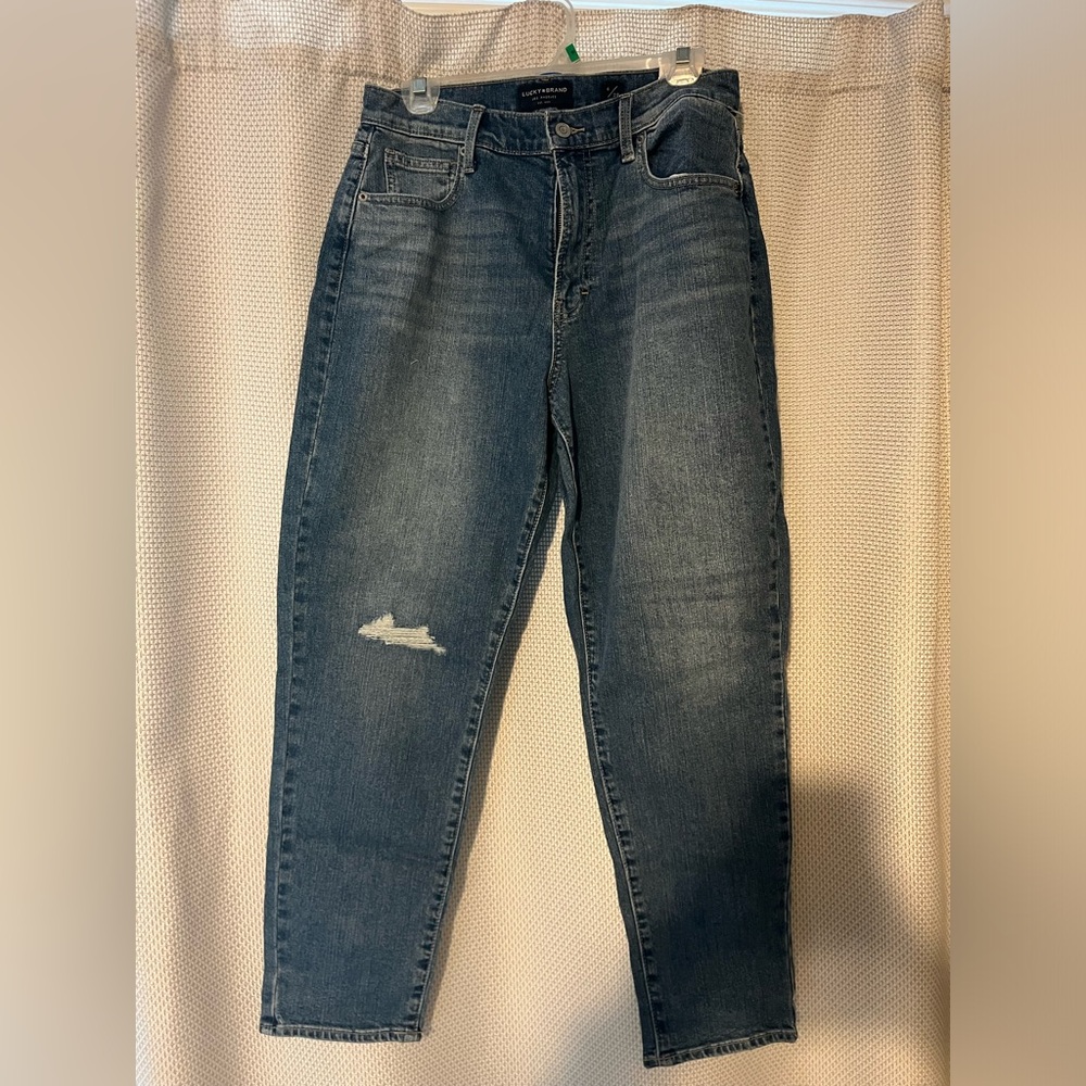 NWT Lucky Brand Sz 6 High Rise Mom Jeans
